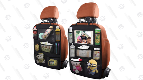 Two-Pack Backseat Organizers With Tablet Holders | $14 | Amazon | Promo code VJTZR7BM